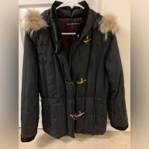 Winter jacket Dana Buchman fur around the hood size M $75